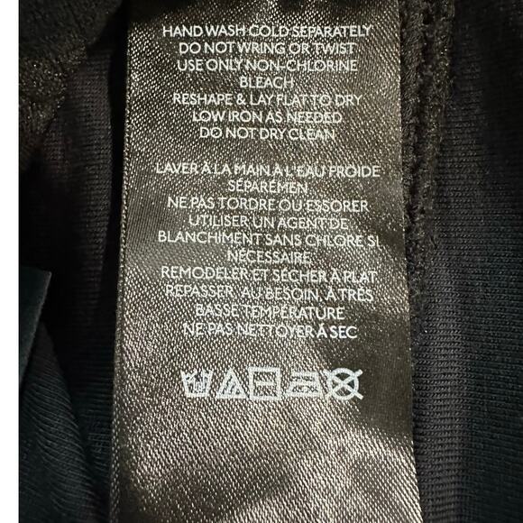 ANTHROPOLOGY Maeve Button-Side Crop Top V-Neck Sleeveless Black Size Small - Picture 15 of 15